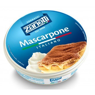 MASCARPONE ZANETTI 250G *12P