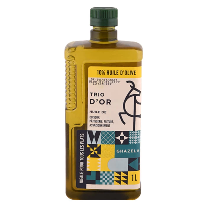 HUILE TRIO D'OR OLIVE 1L