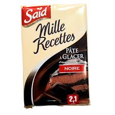 PATE A GLACE "SAID" NOIR 2.1K *10K