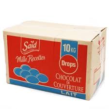 DROPS COUVERTURE AU LAIT SAID 10KG