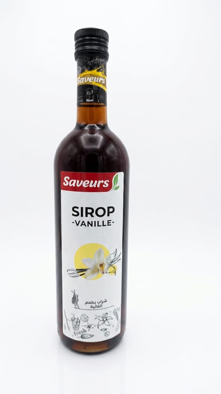 SIROP SAVEURS VANILLE 750 ML