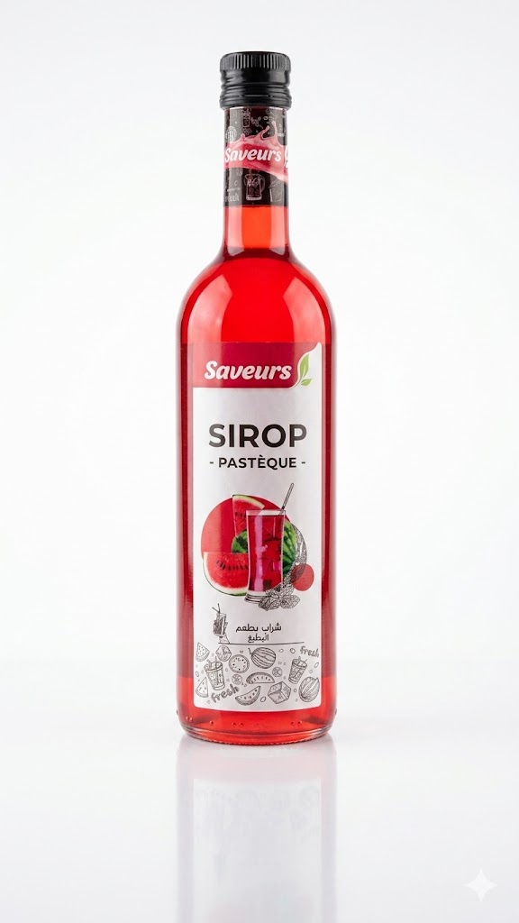 SIROP SAVEURS PASTEQUE 750 ML
