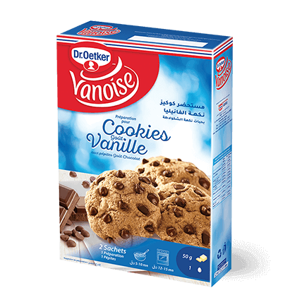 PREPARATION COOKIES VANILLE VANOISE 280G *12