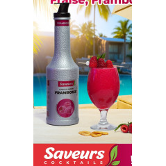 SIROP PUREE SAVEURS FRAMBOISE 1KG