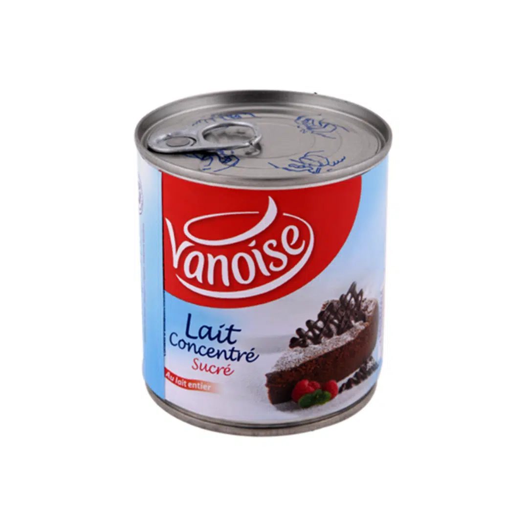 LAIT CONCENTRE VANOISE  NON SUCRE 410GR*24P