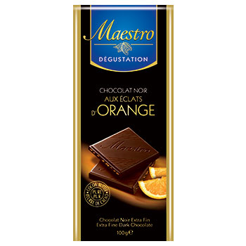 CHOCOLAT MAESTRO NOIR ORANGE