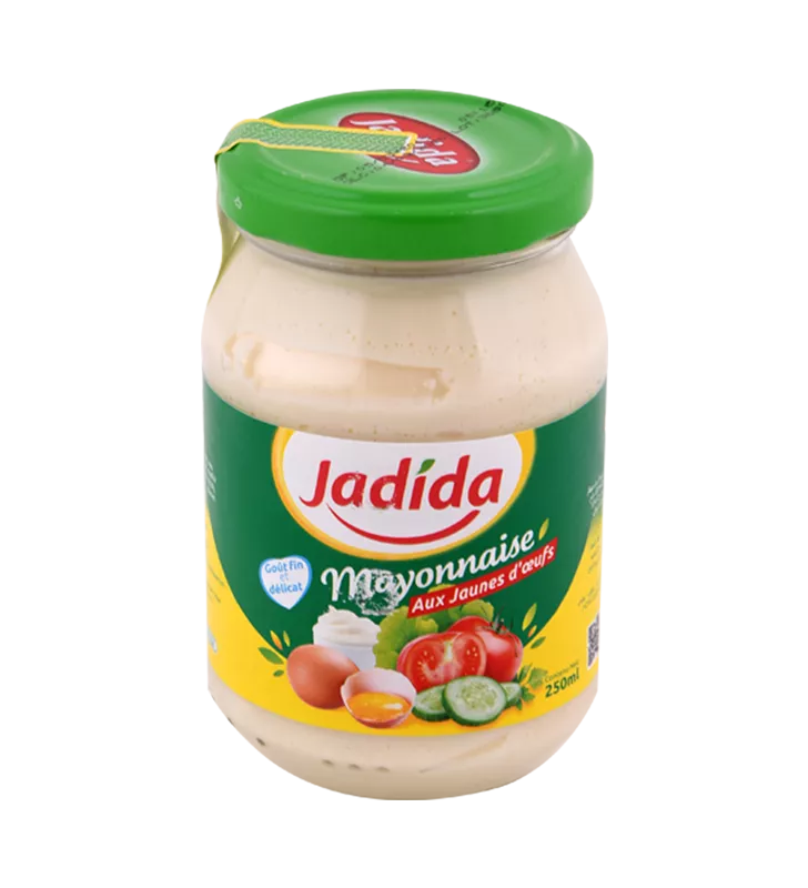 MAYONNAISE JADIDA 240G VERRE*24P