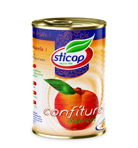 CONFITURE ABRICOT STICAP 1/2*12