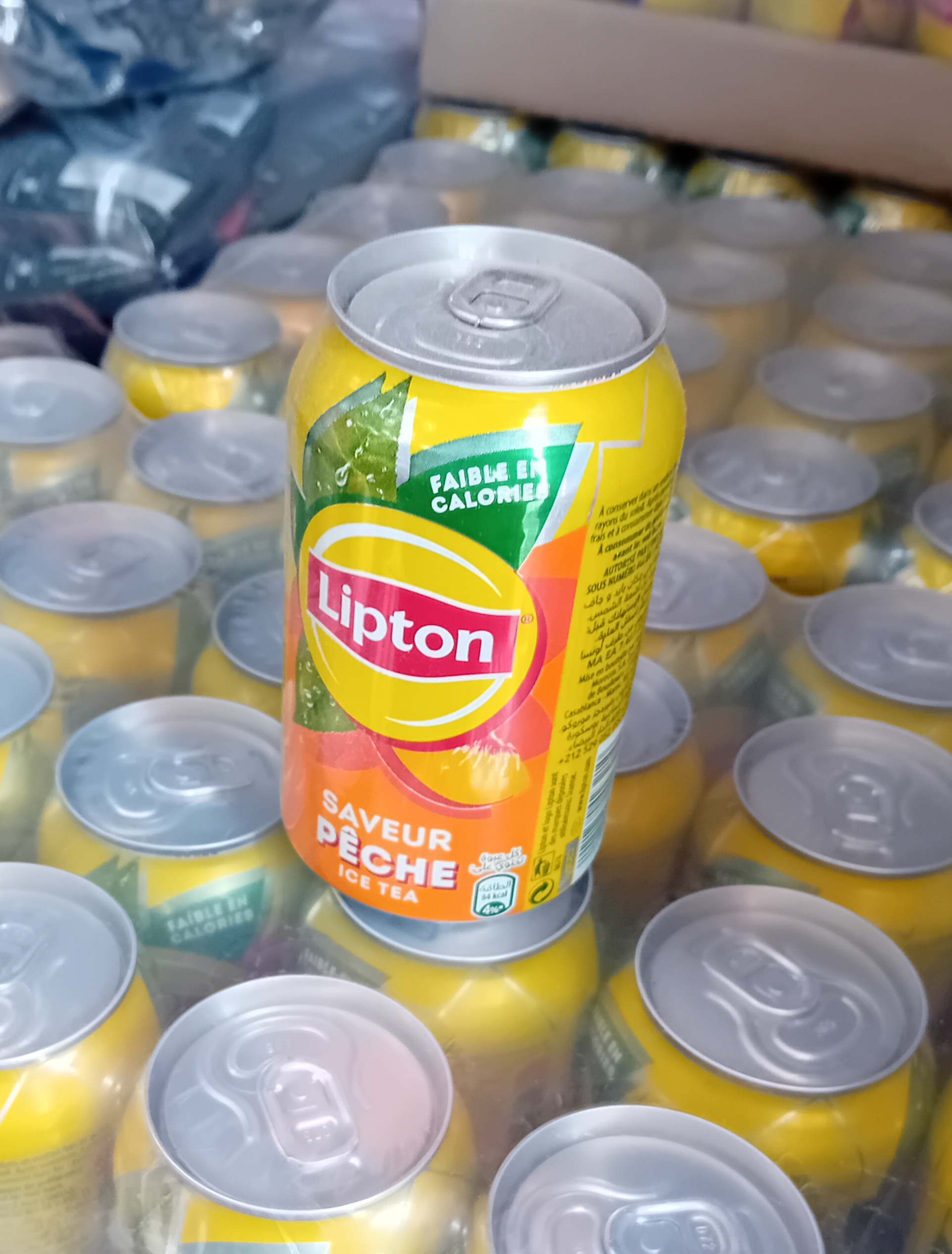 LIPTON ICE TEA PECHE 24 canettes