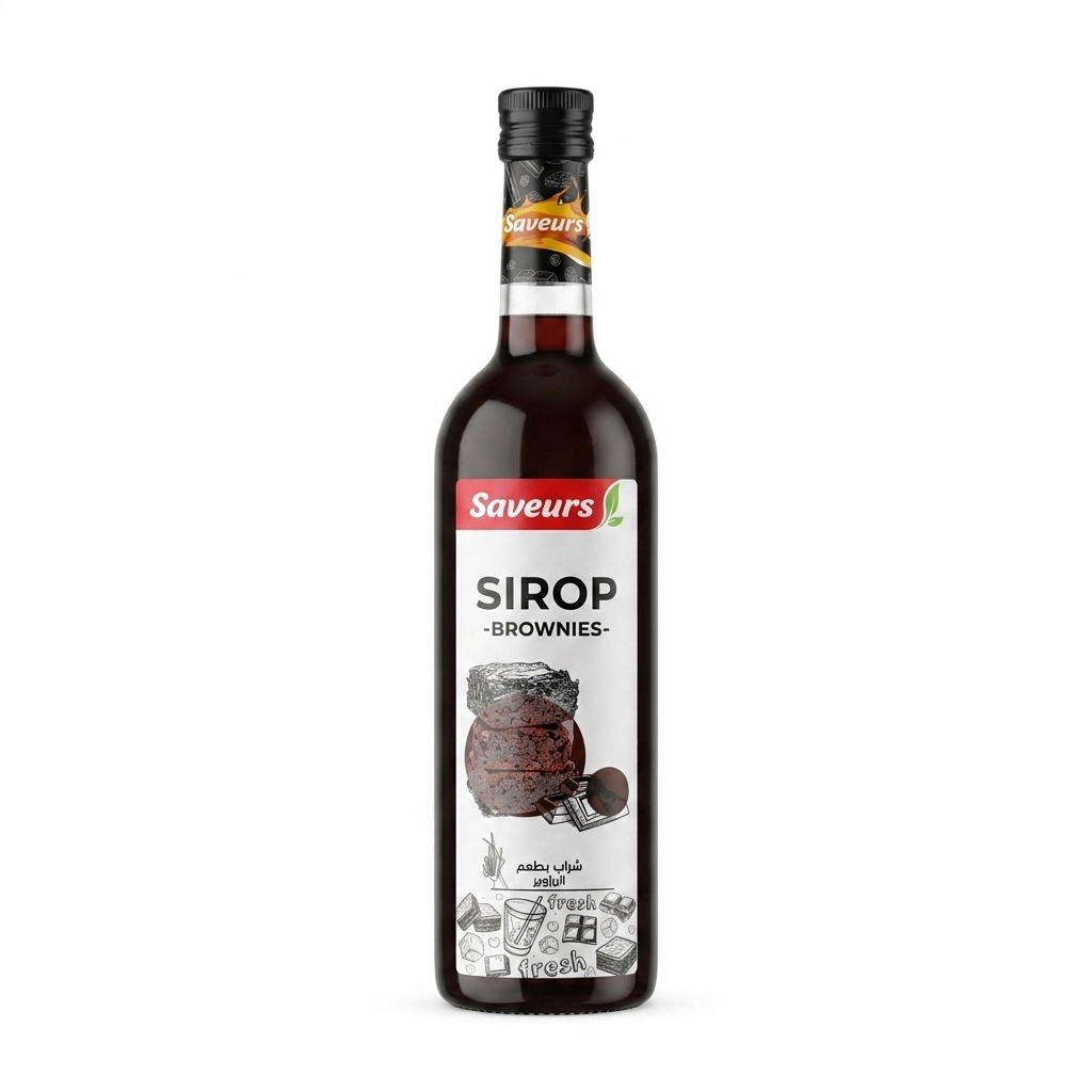 SIROP SAVEURS BROWNIES 750 ML