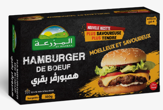 HAMBURGER BOEUF PAQUET*12PQ