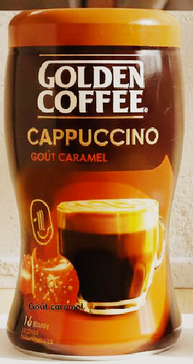CAPPUCCINO GOLDEN CARAMEL  BOITE 225 G
