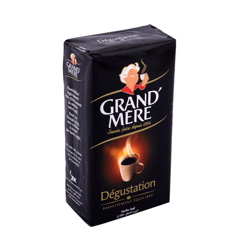 CAFE GRAND MERE DEGUST NOIR 250G*24