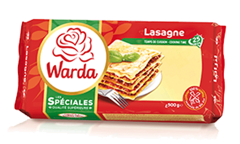 PATE LASAGNE 500G WARDA