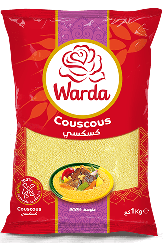 COUSCOUS MOYEN 1KG WARDA