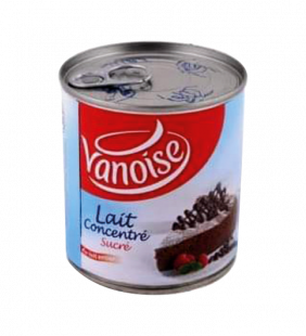 LAIT CONCENTRE VANOISE 450GR SQ*12