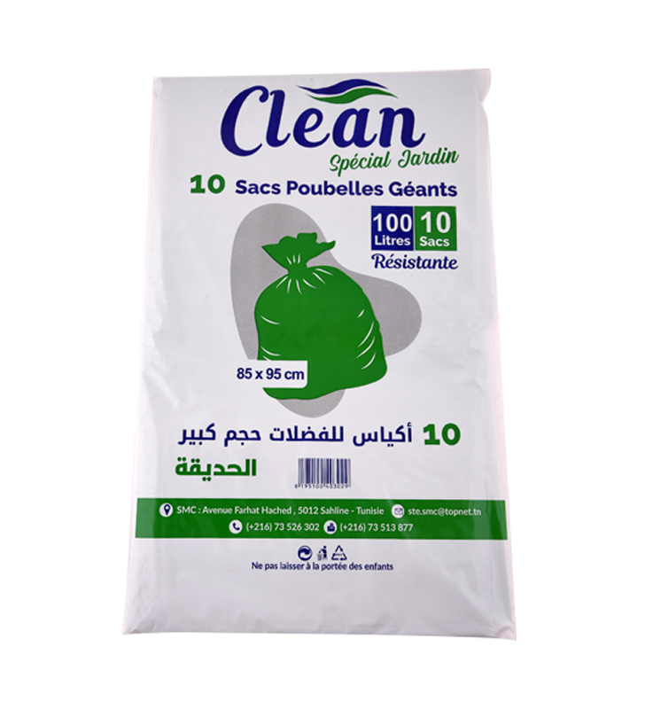 SACHET POUBELLE 90/120 BLANC